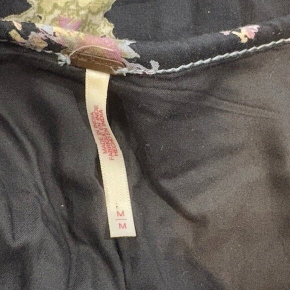 Free People “Camella” Floral Mini Dress in Black – Size Medium – NWOT - Picture 8 of 10